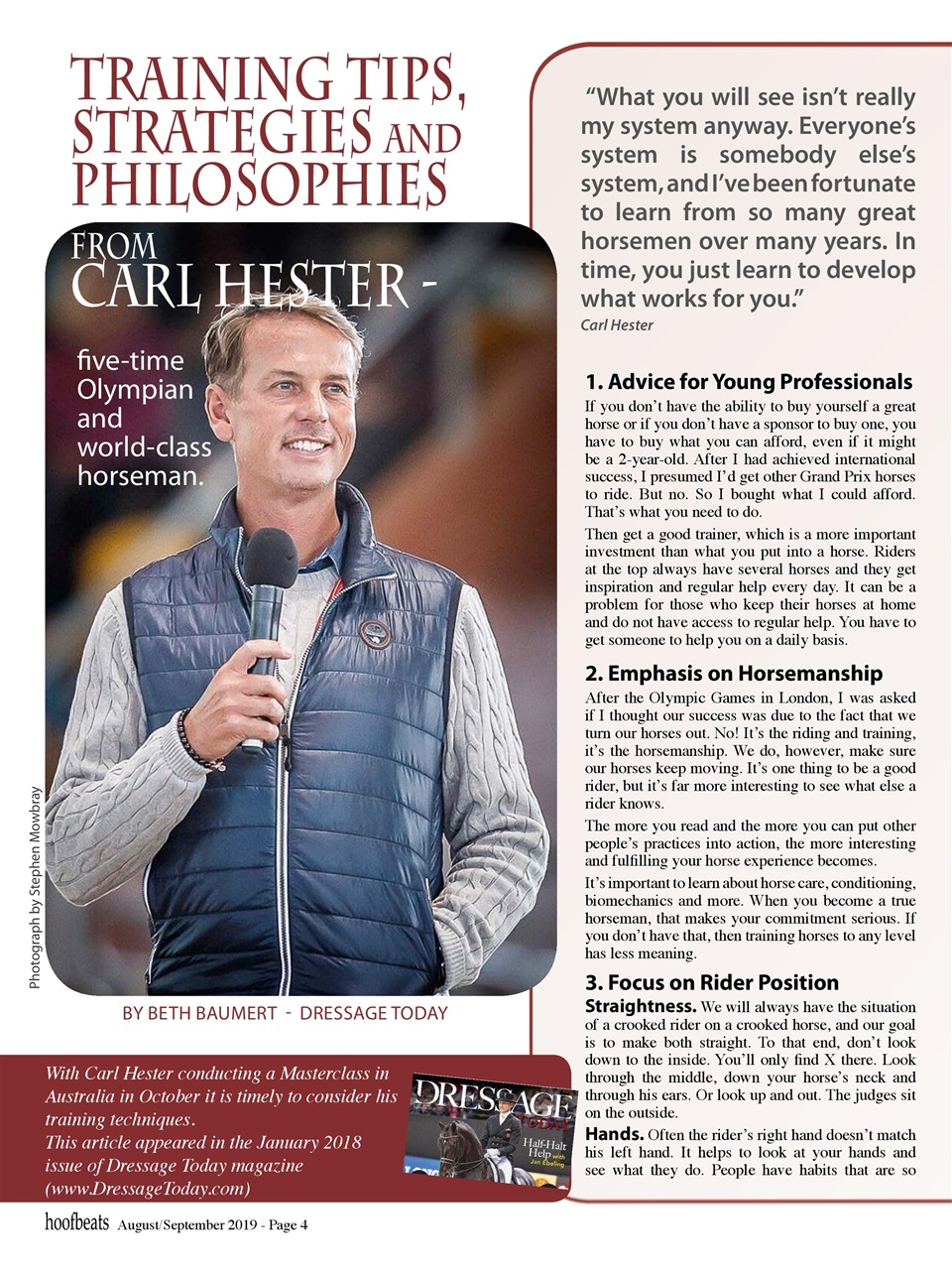 Hoofbeats Preview Pages