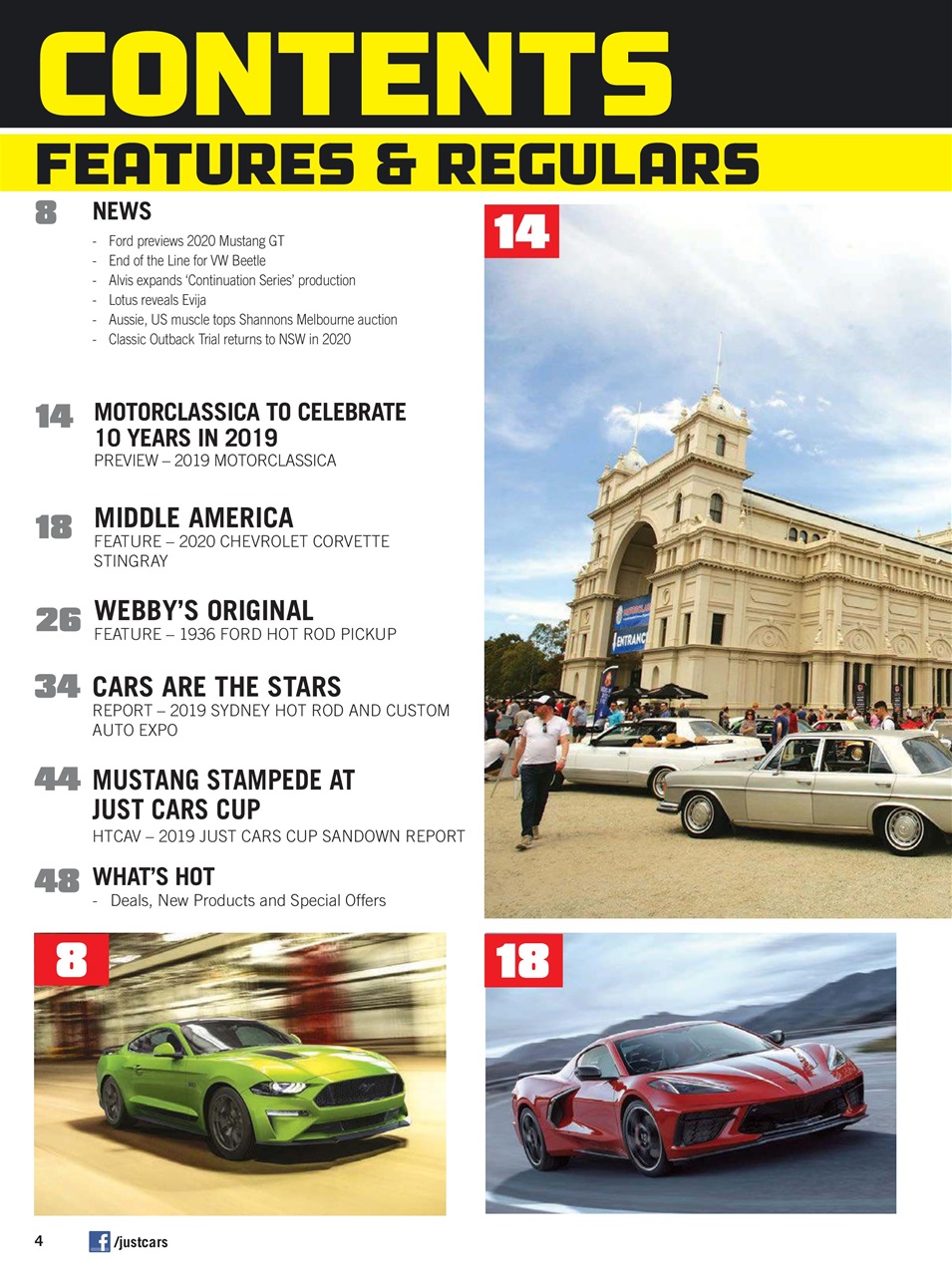 JUST CARS Preview Pages