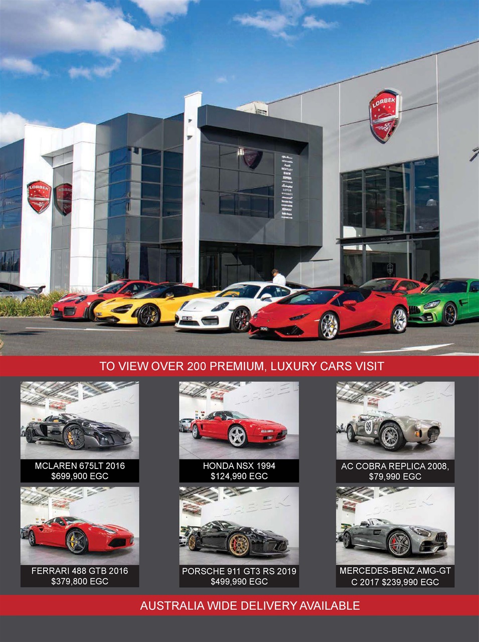 JUST CARS Preview Pages