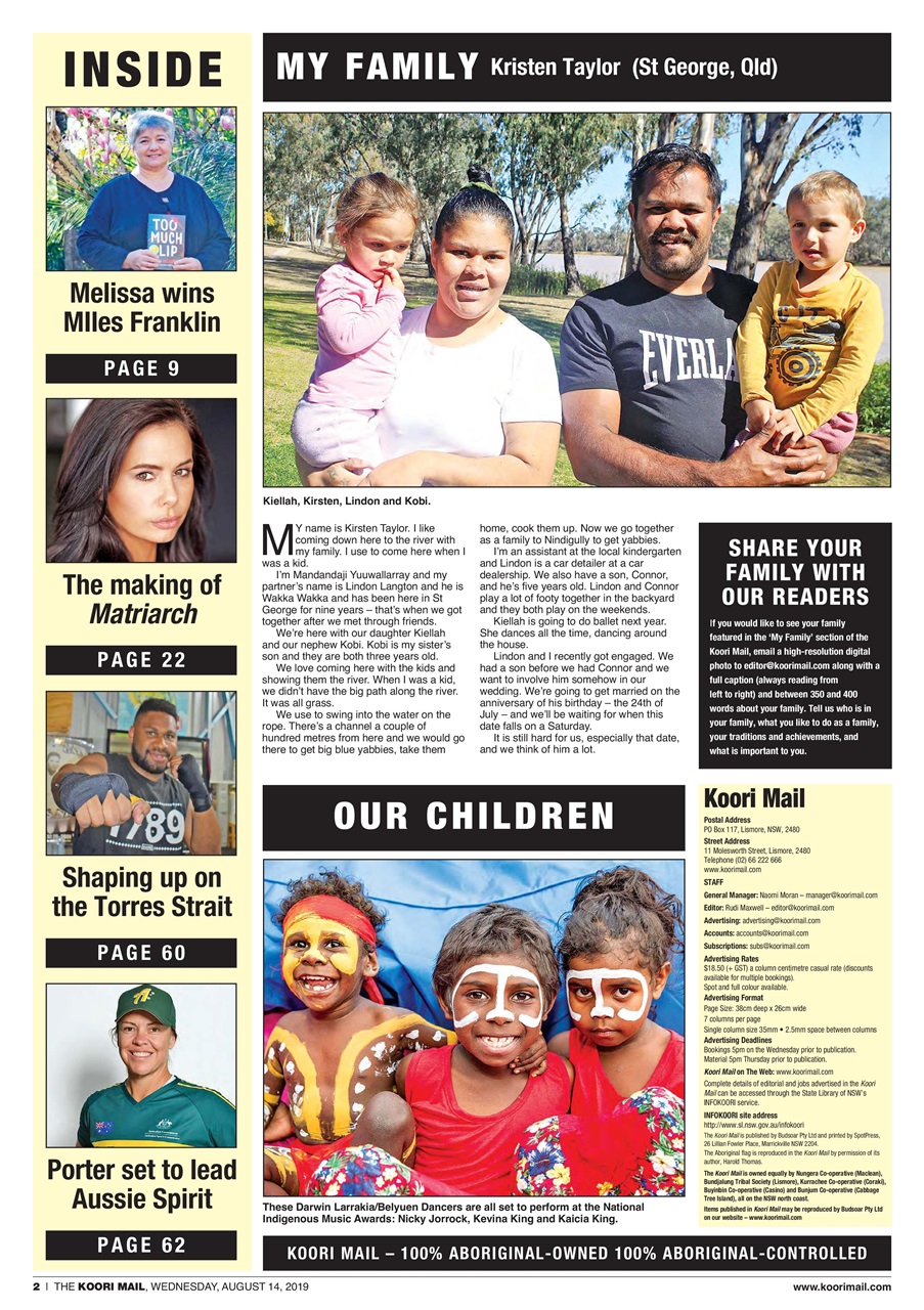 Koori Mail Preview Pages