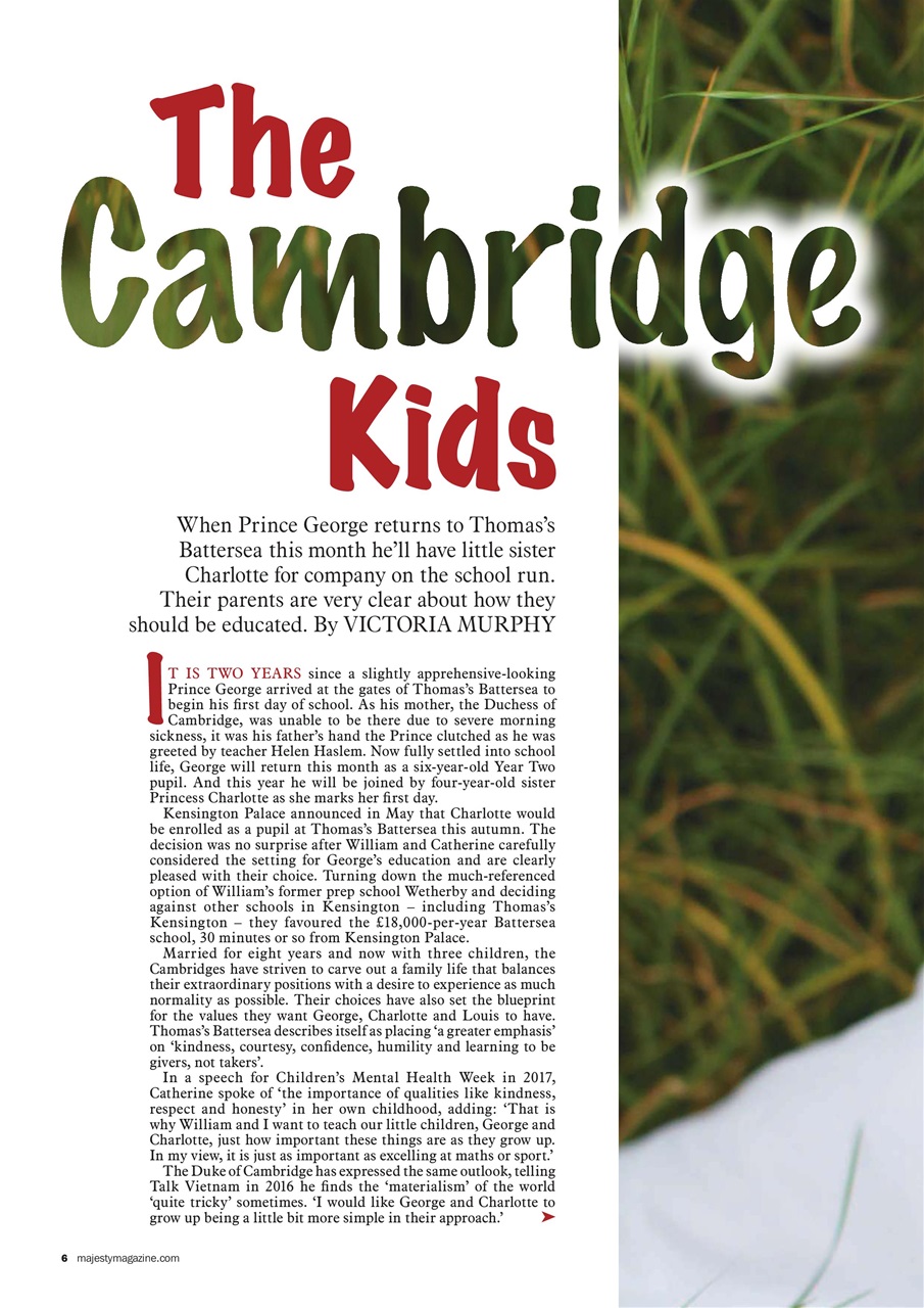 Majesty Magazine Preview Pages