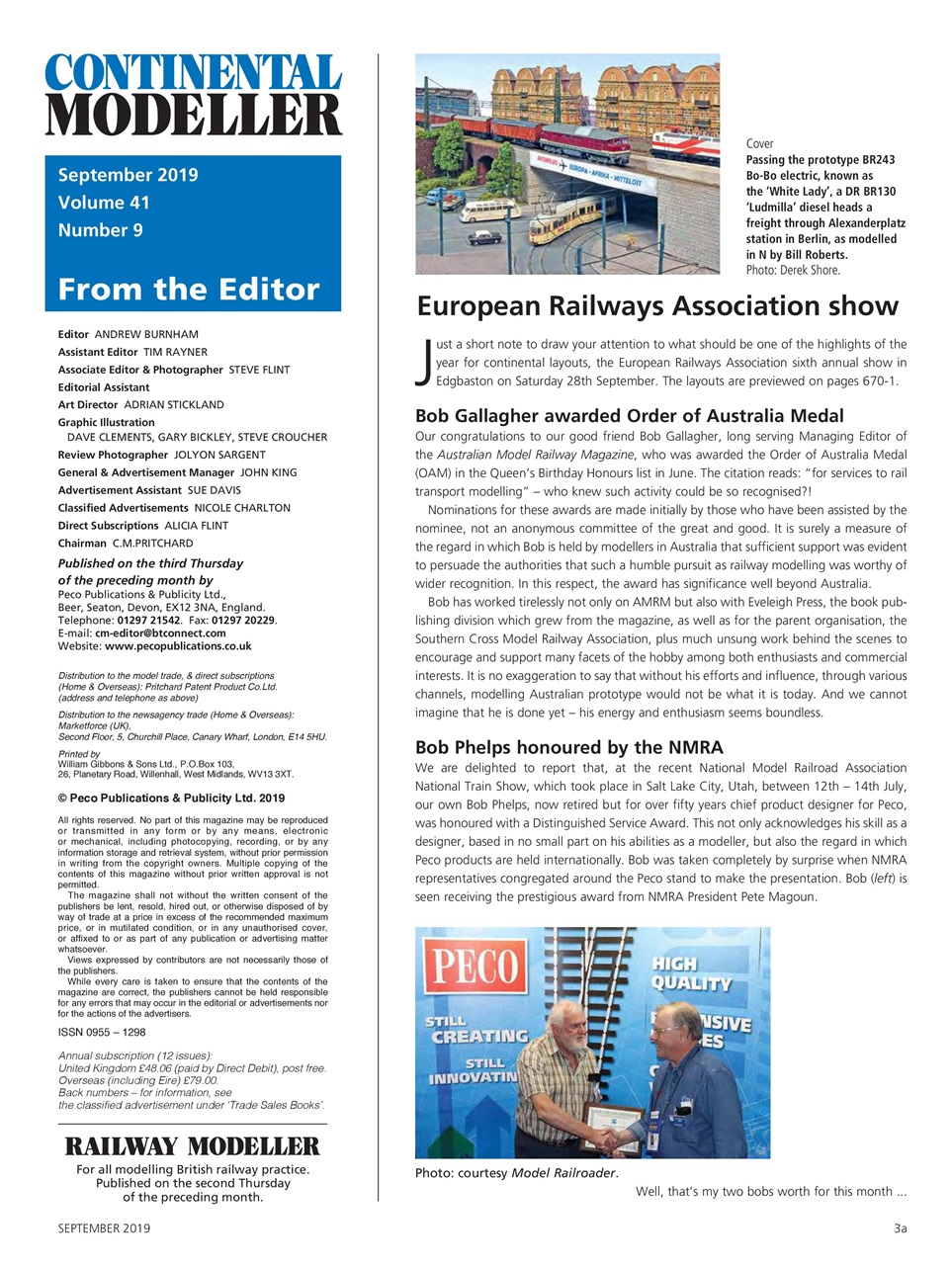 Continental Modeller Preview Pages