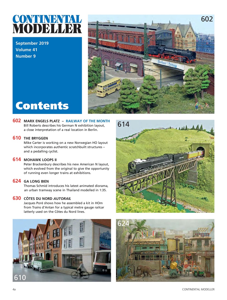 Continental Modeller Preview Pages