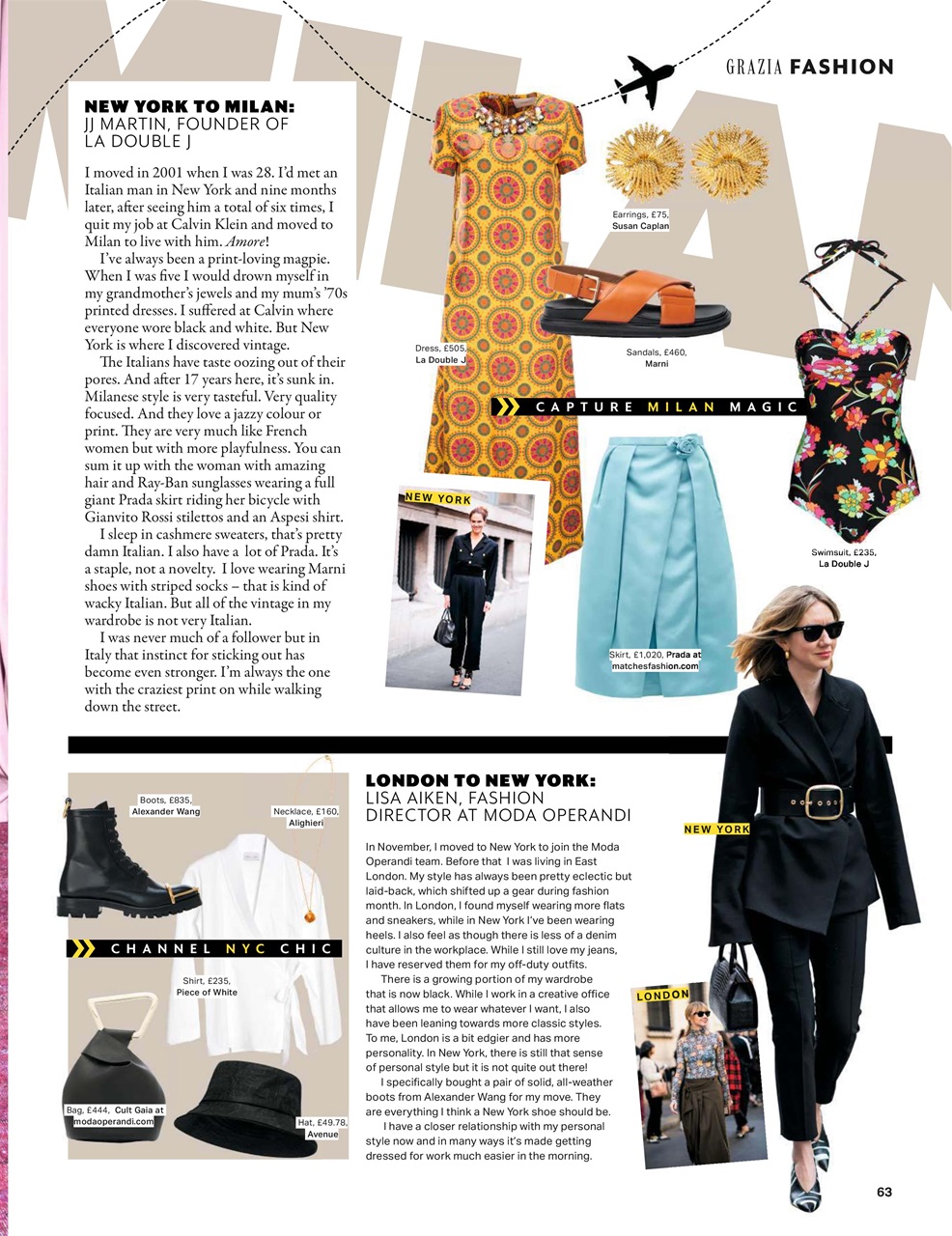 Grazia Preview Pages