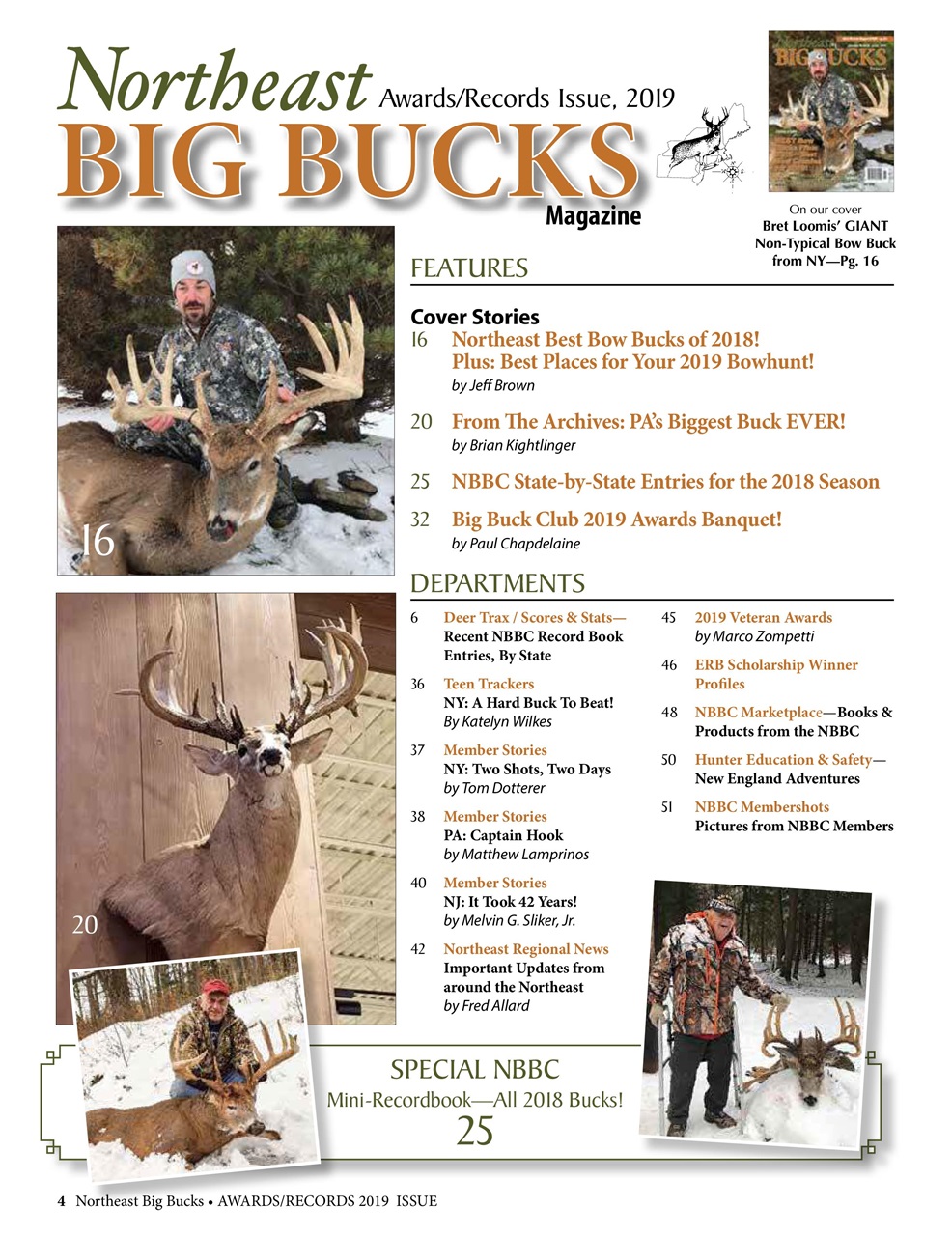 Northeast Big Bucks Preview Pages