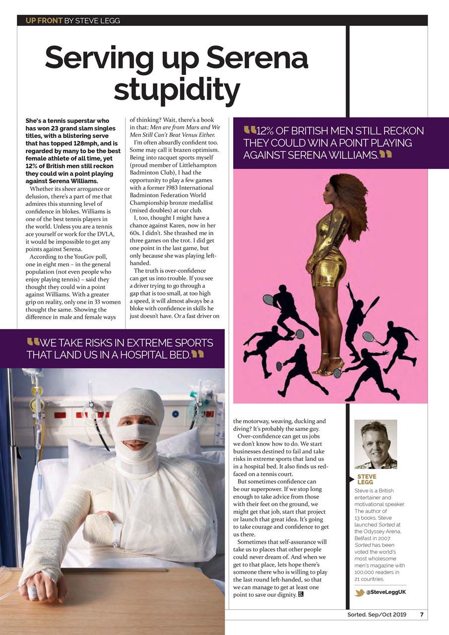 Sorted Magazine – The men's mag with morals Preview Pages