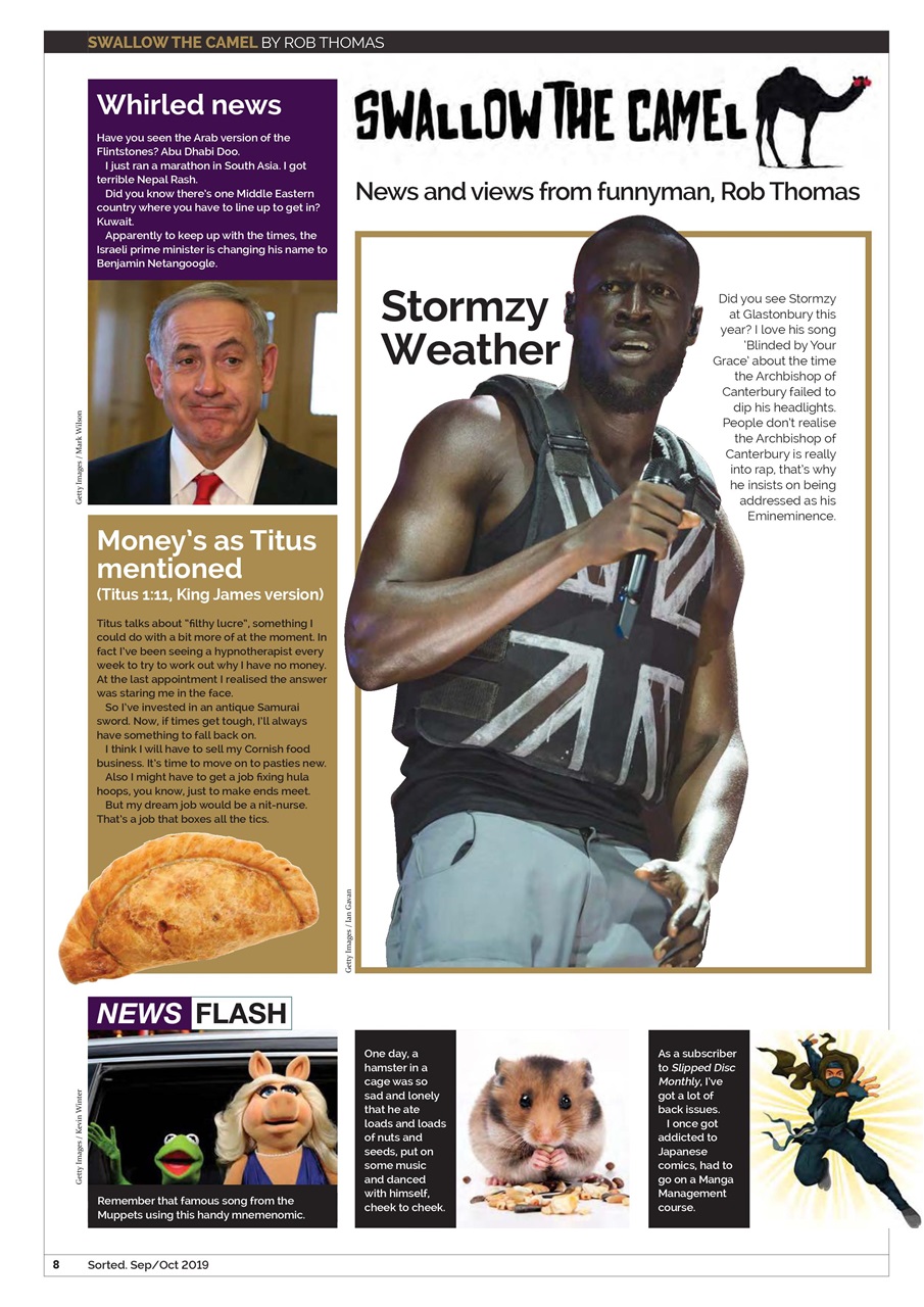 Sorted Magazine – The men's mag with morals Preview Pages