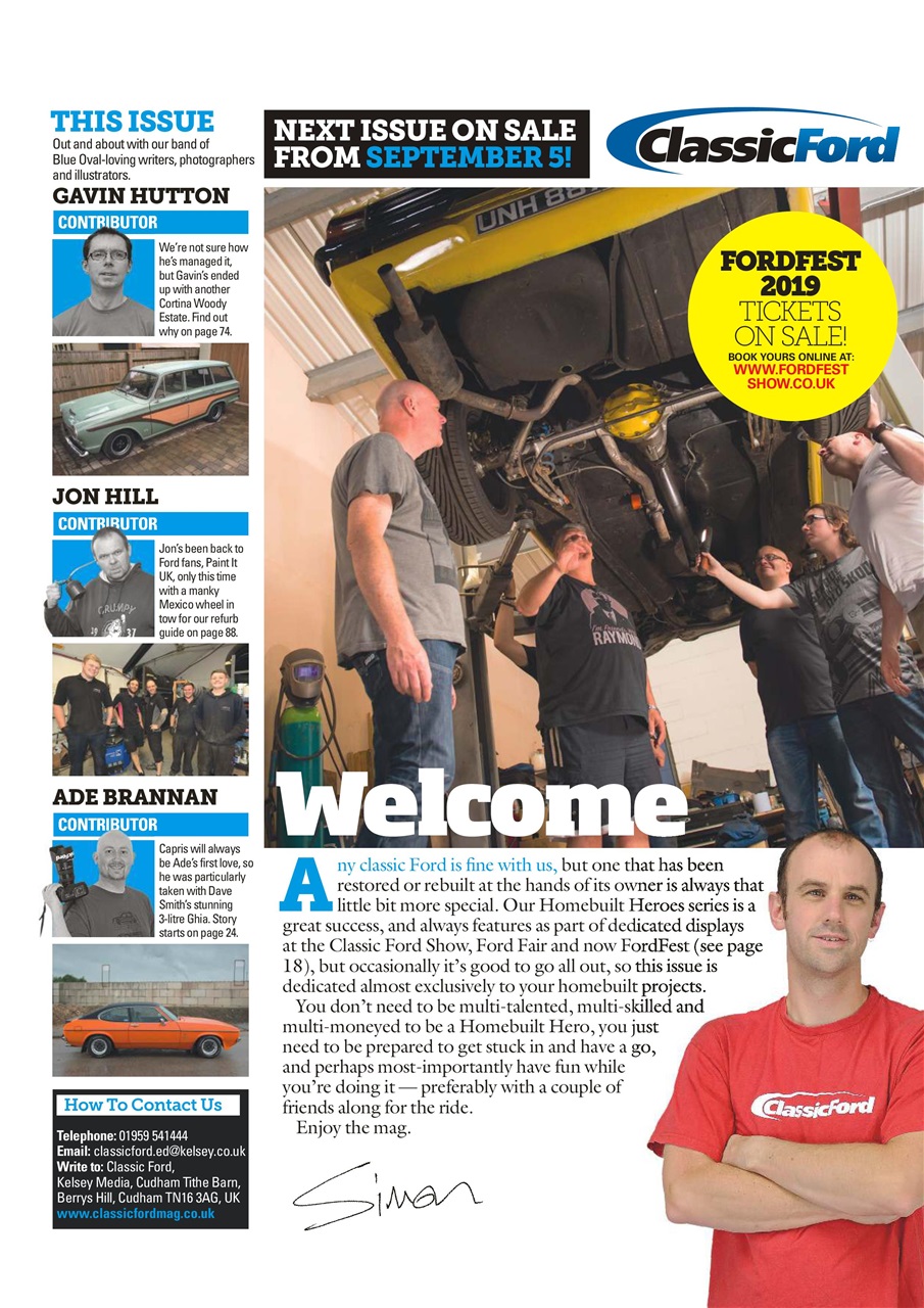 Classic Ford Preview Pages