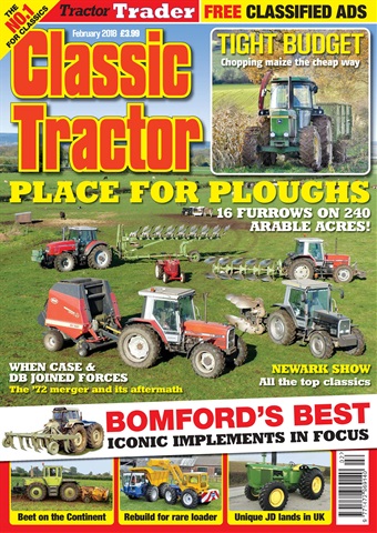 Classic Tractor issue February 2018