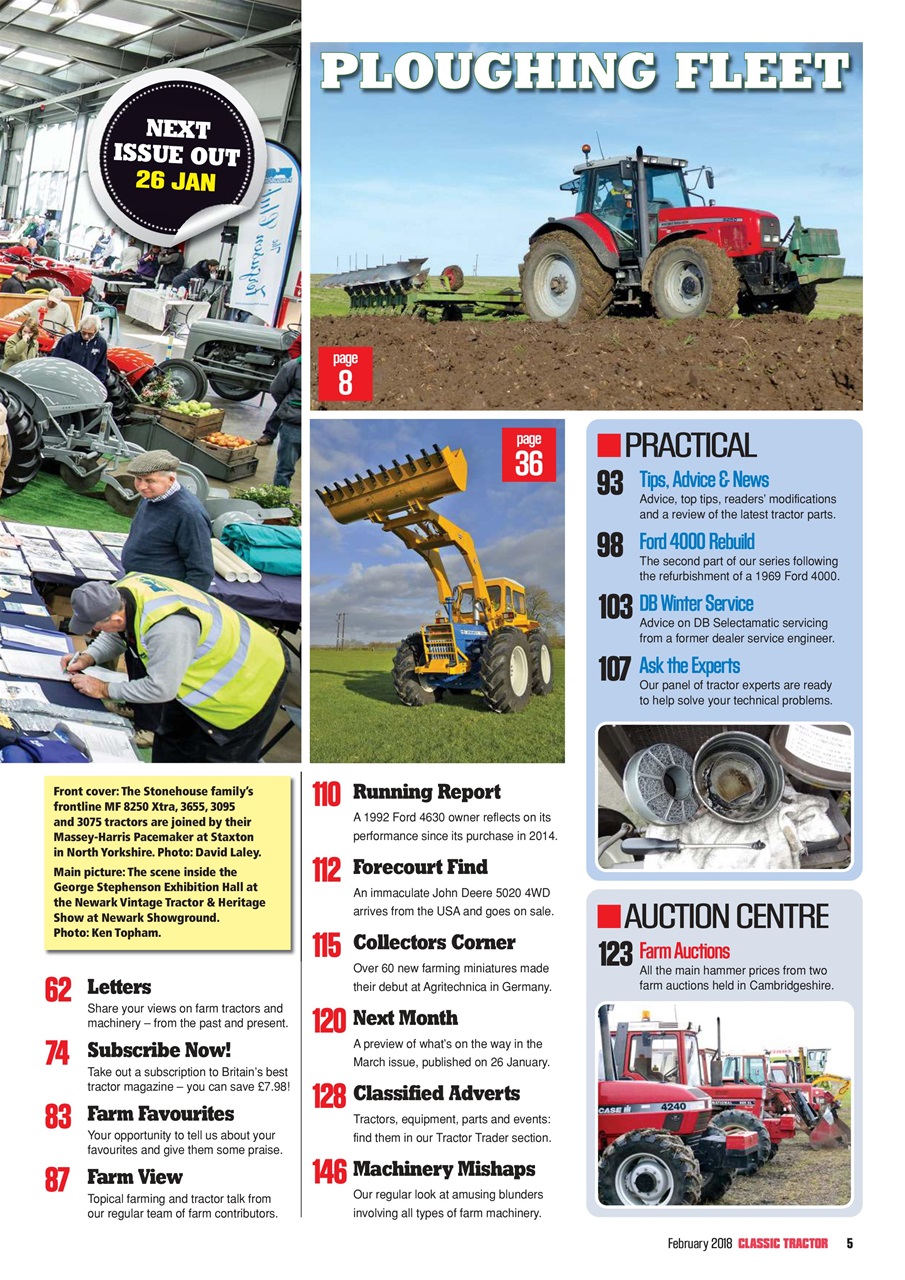 Classic Tractor Preview Pages