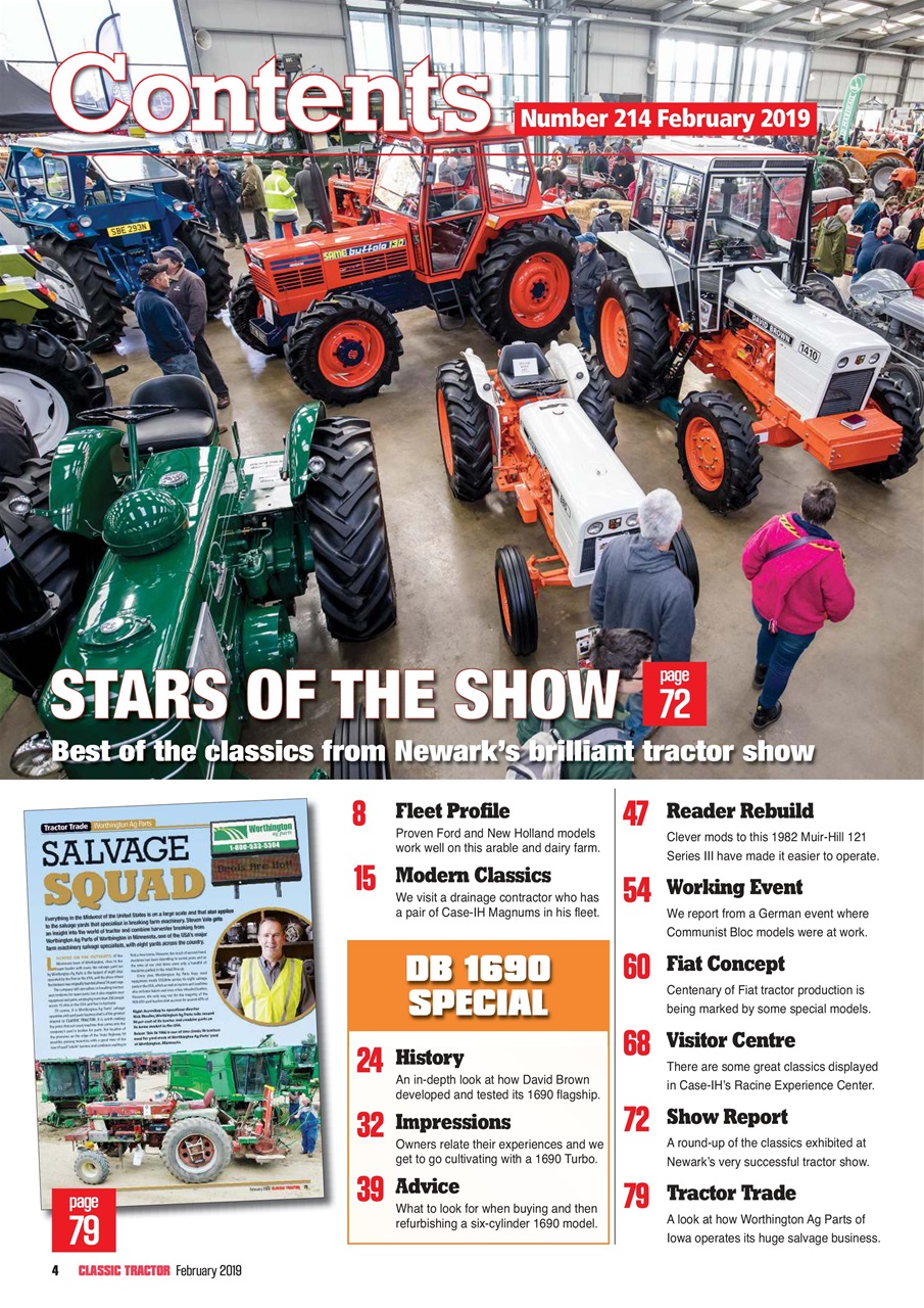 Classic Tractor Preview Pages