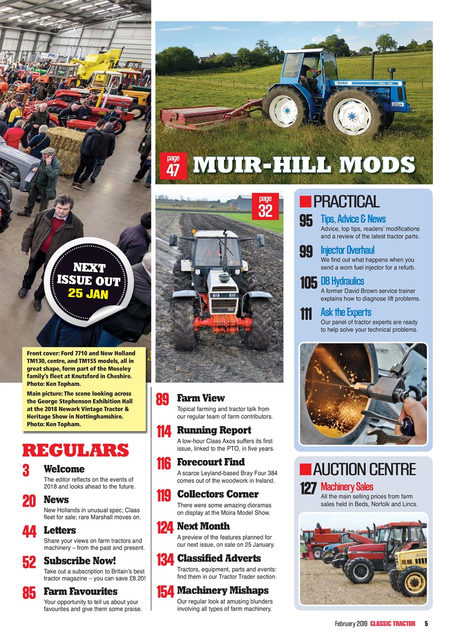 Classic Tractor Preview Pages