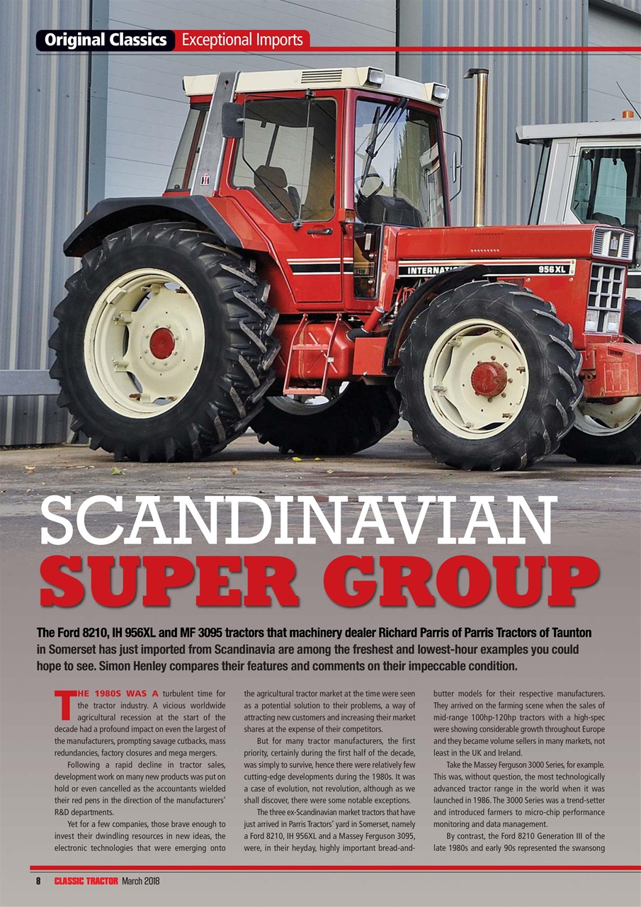 Classic Tractor Preview Pages