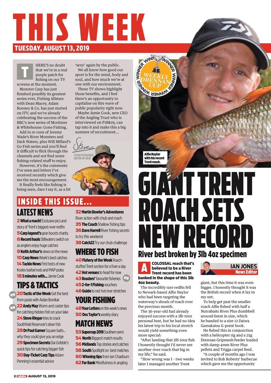 Angling Times Preview Pages