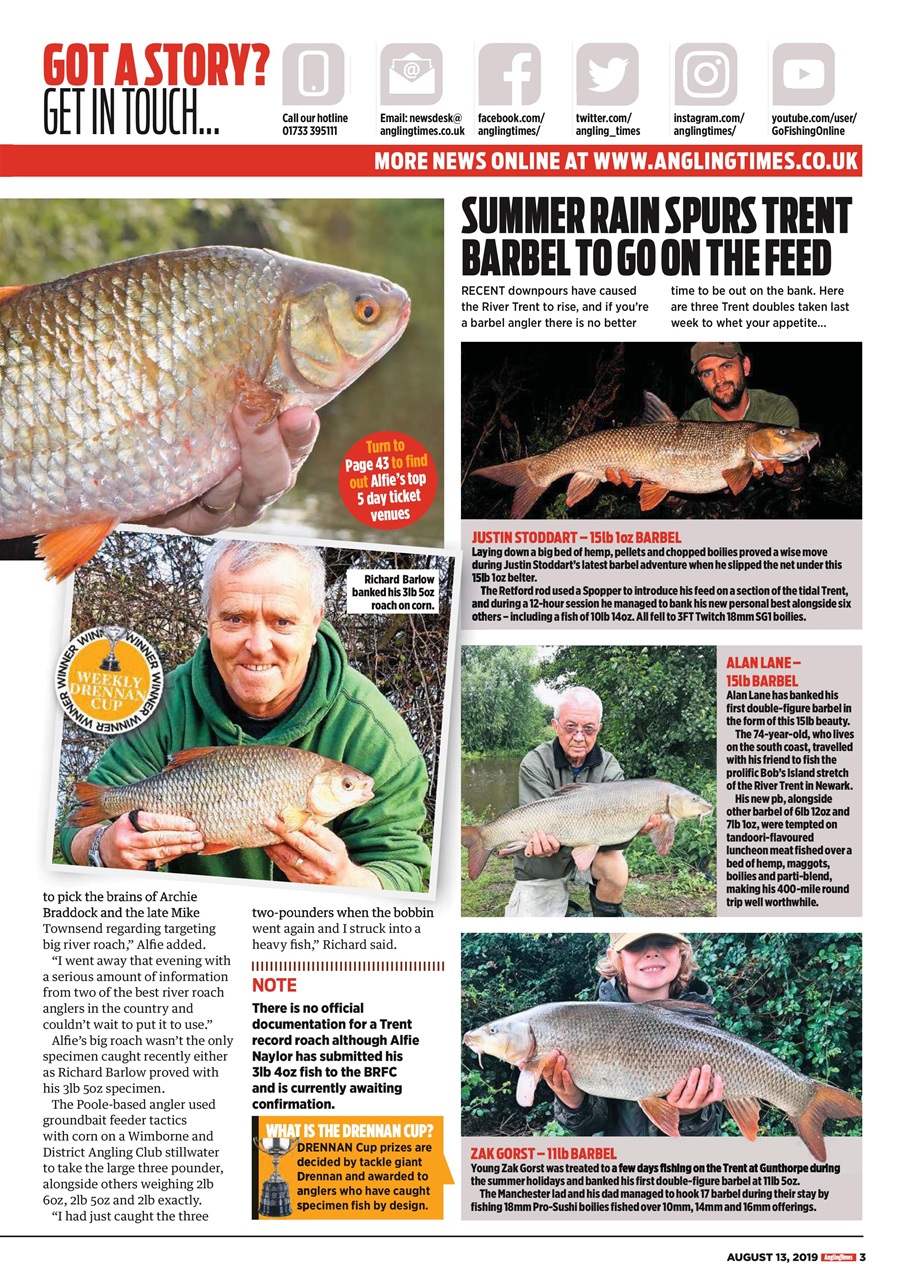 Angling Times Preview Pages