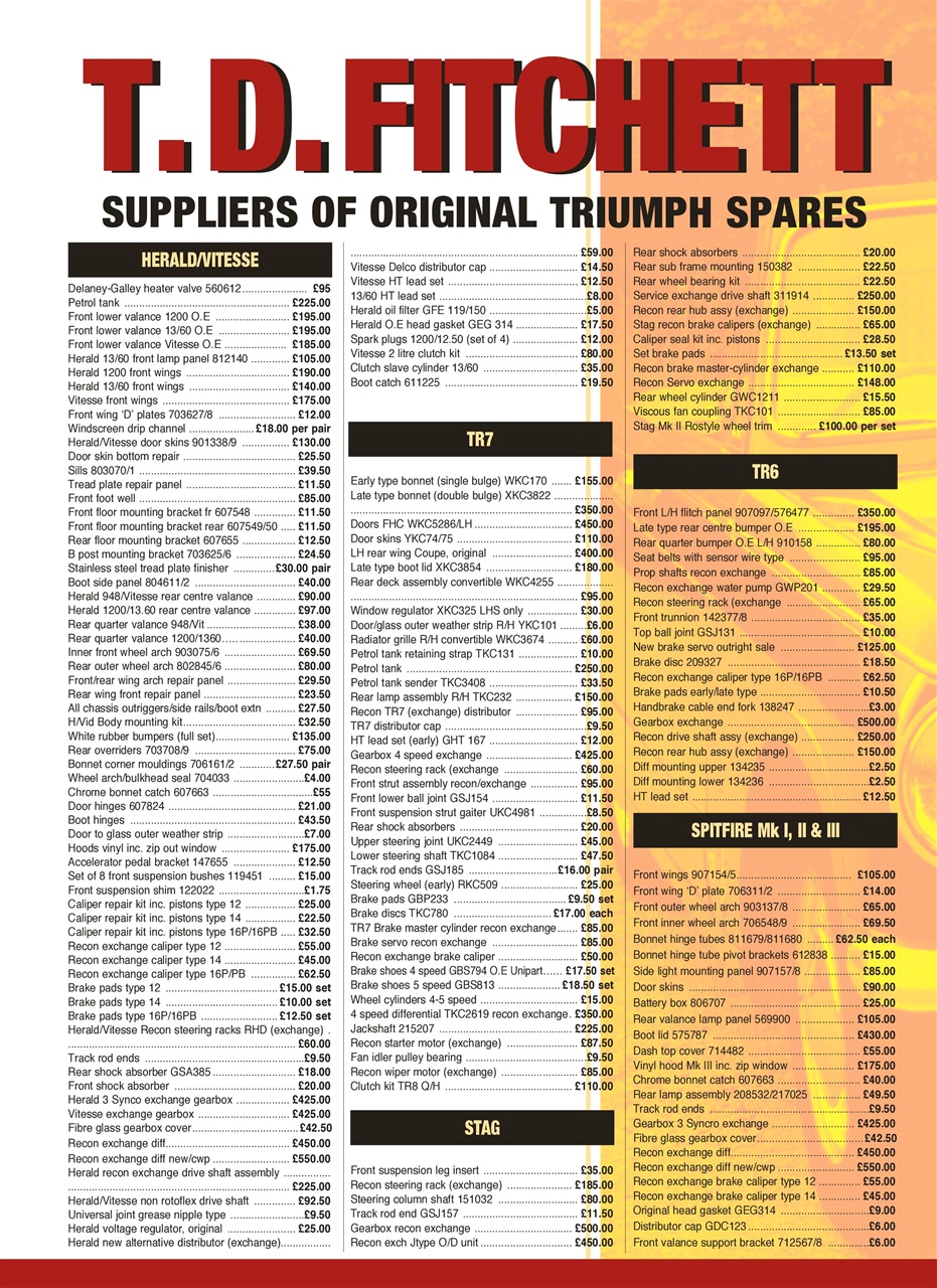 Triumph World Preview Pages