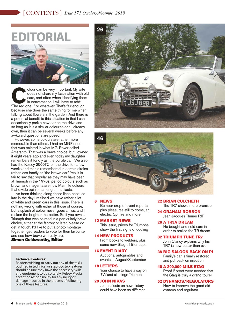 Triumph World Preview Pages