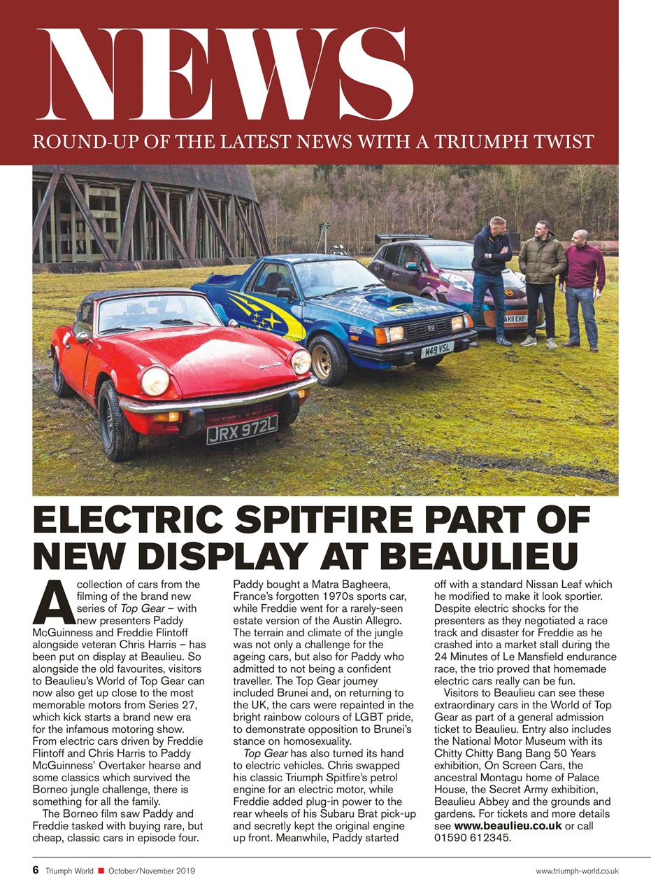 Triumph World Preview Pages