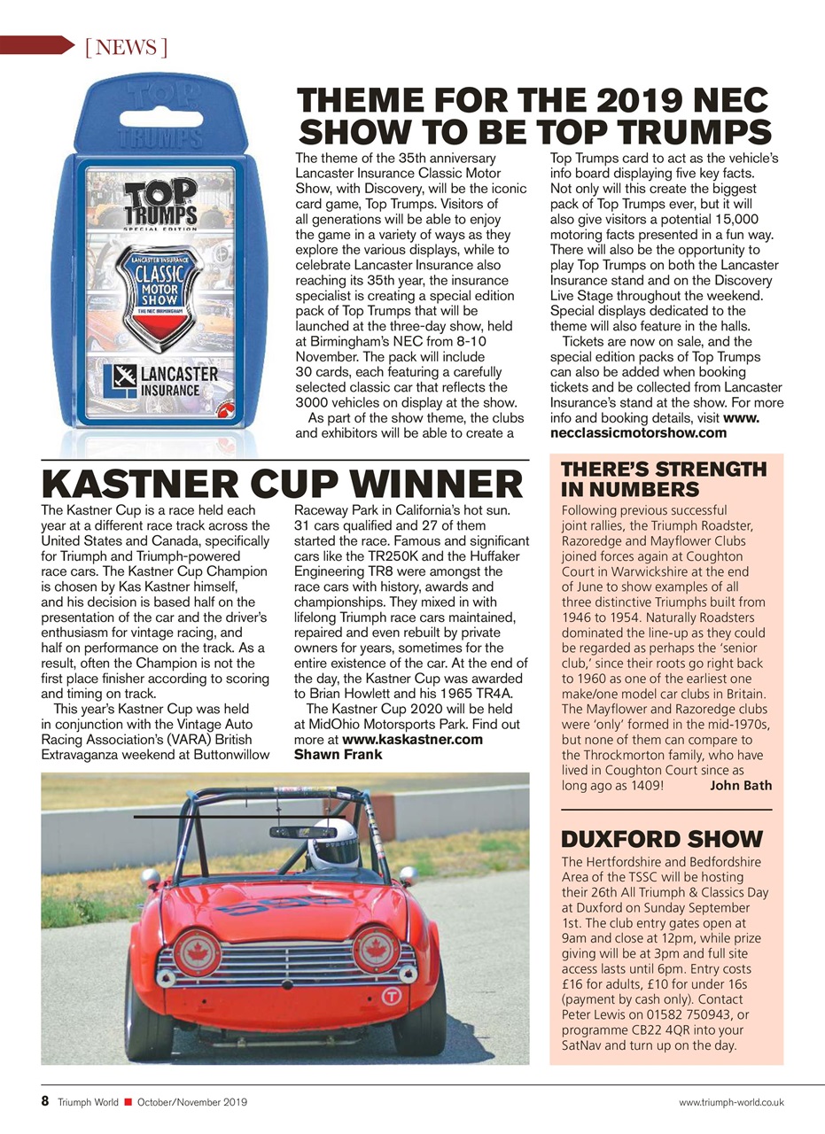 Triumph World Preview Pages