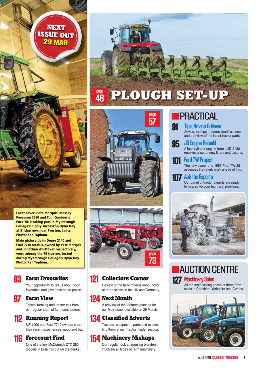 Classic Tractor Preview Pages