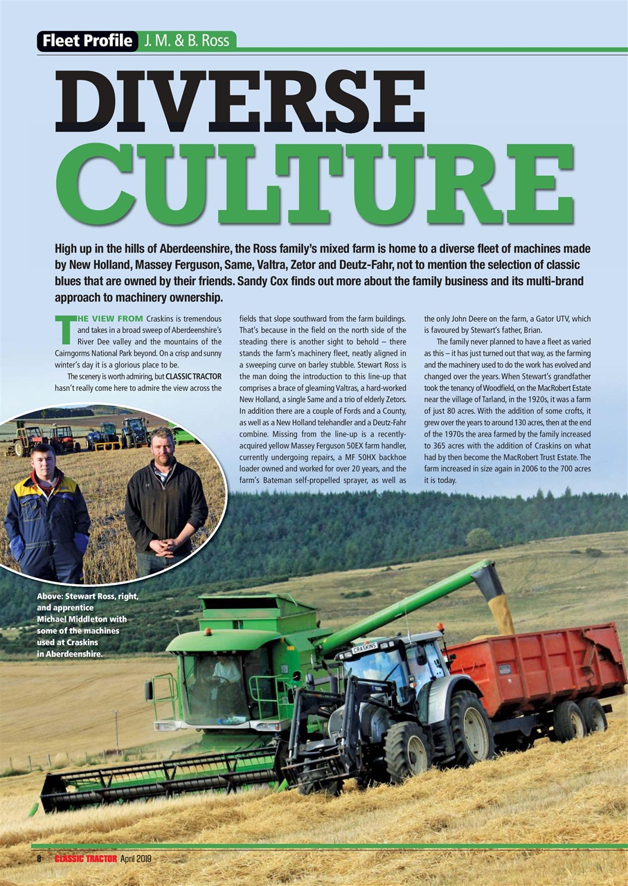 Classic Tractor Preview Pages