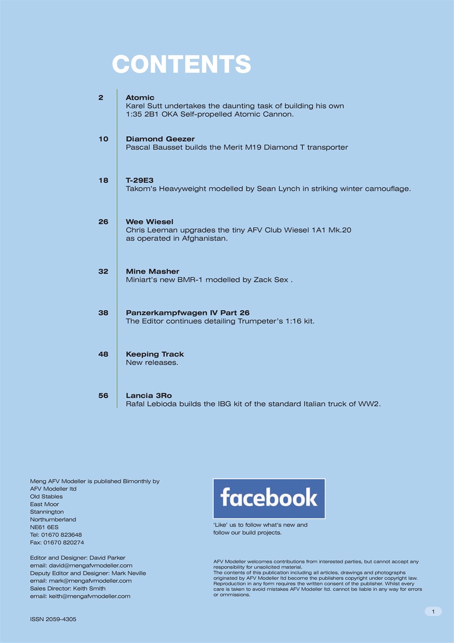 Meng AFV Modeller Preview Pages