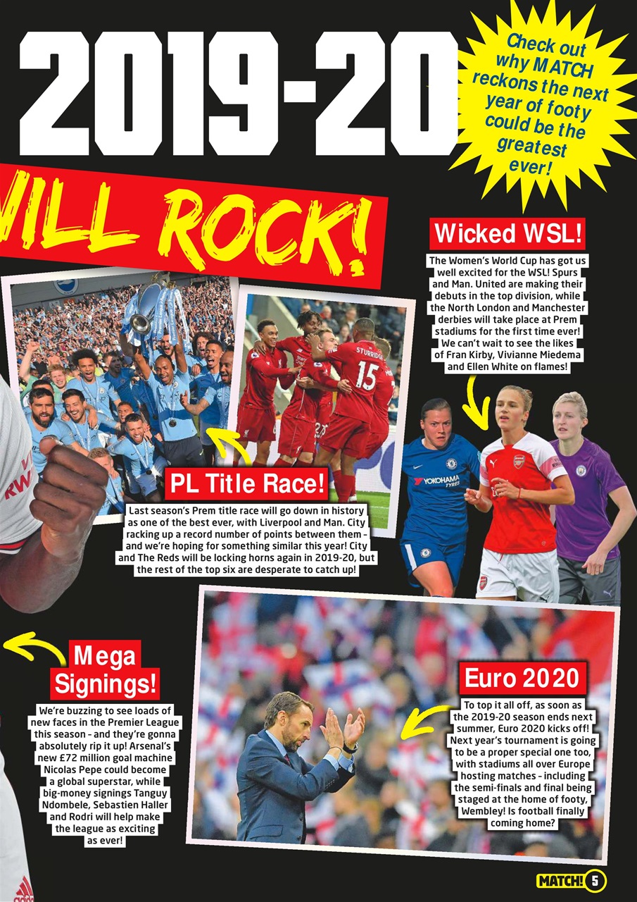 Match Preview Pages
