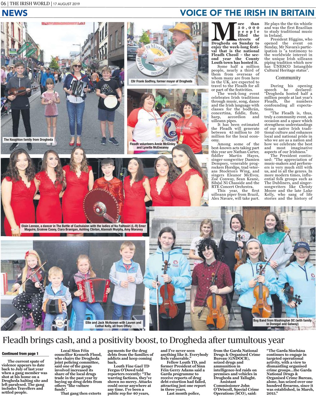 Irish World Preview Pages