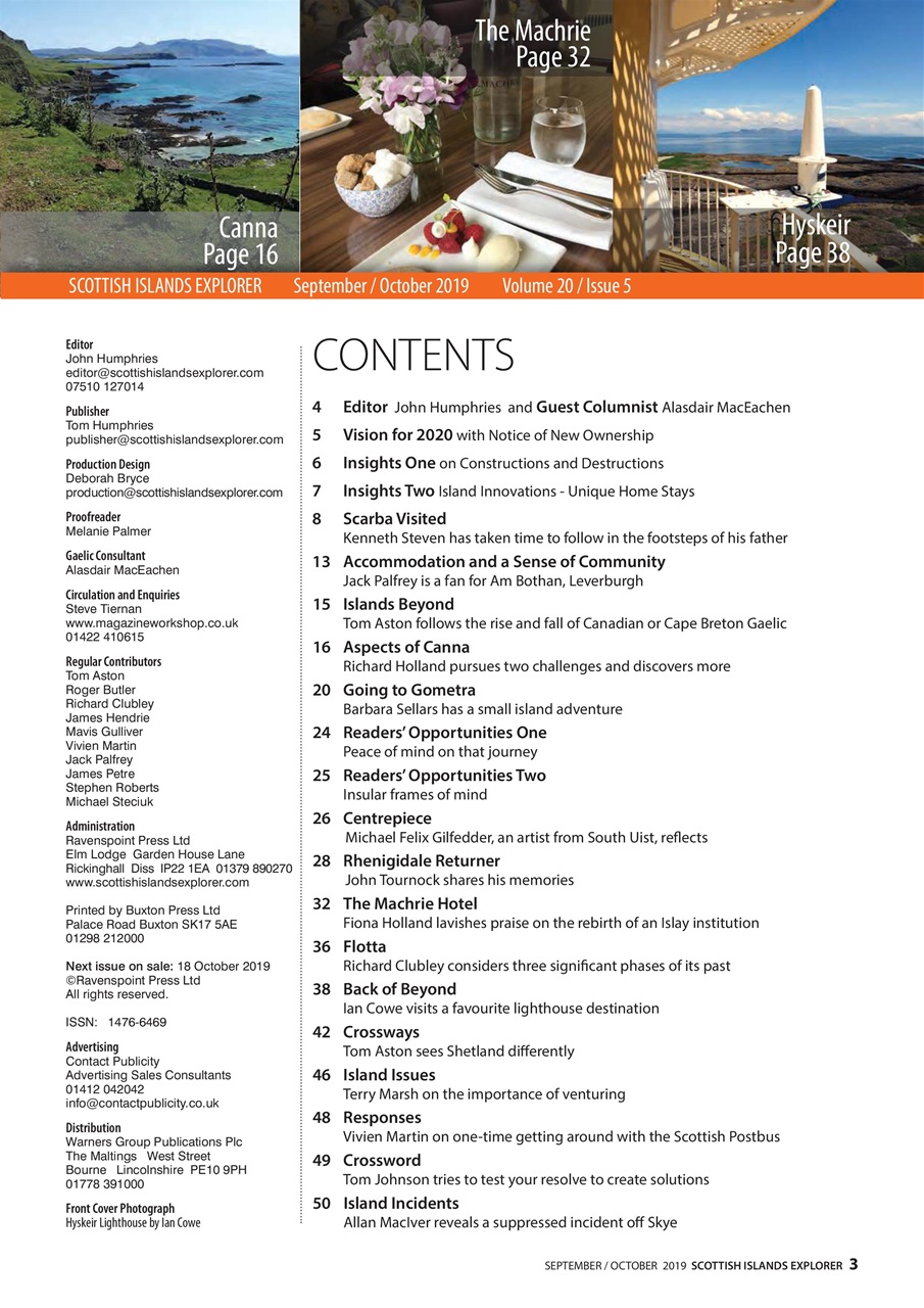 Scottish Islands Explorer Preview Pages