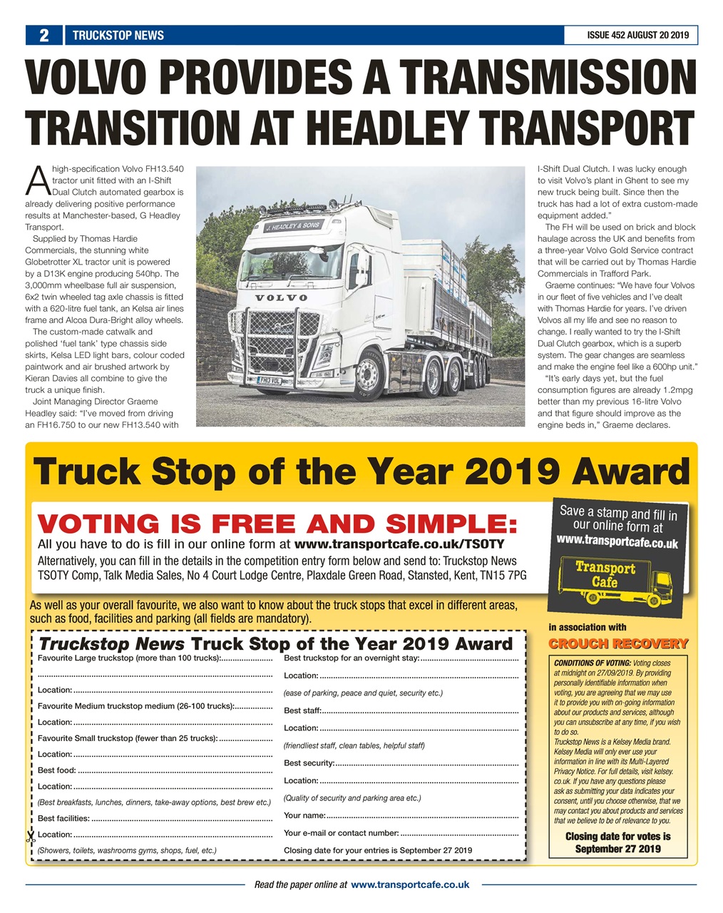 Truckstop News Preview Pages
