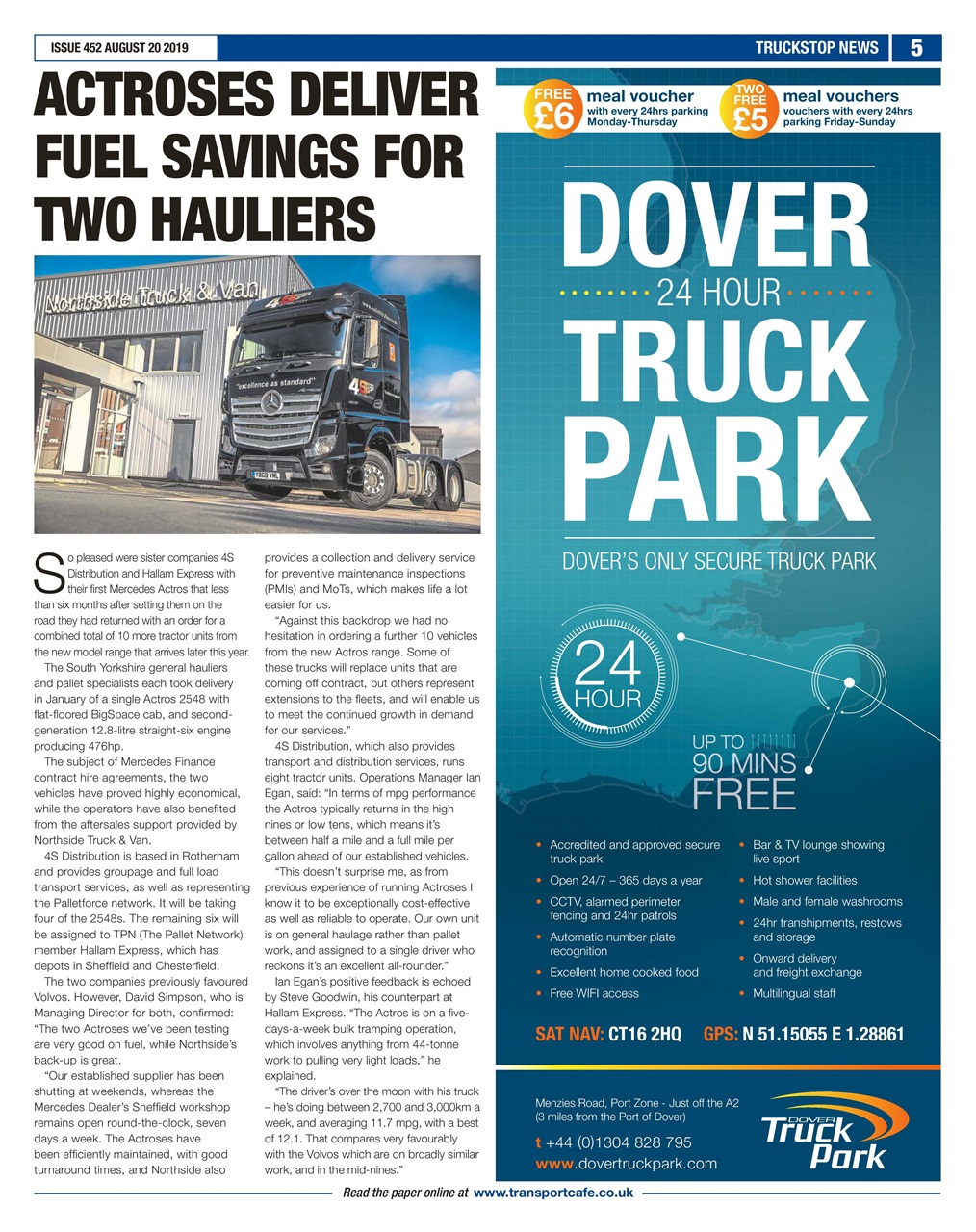 Truckstop News Preview Pages