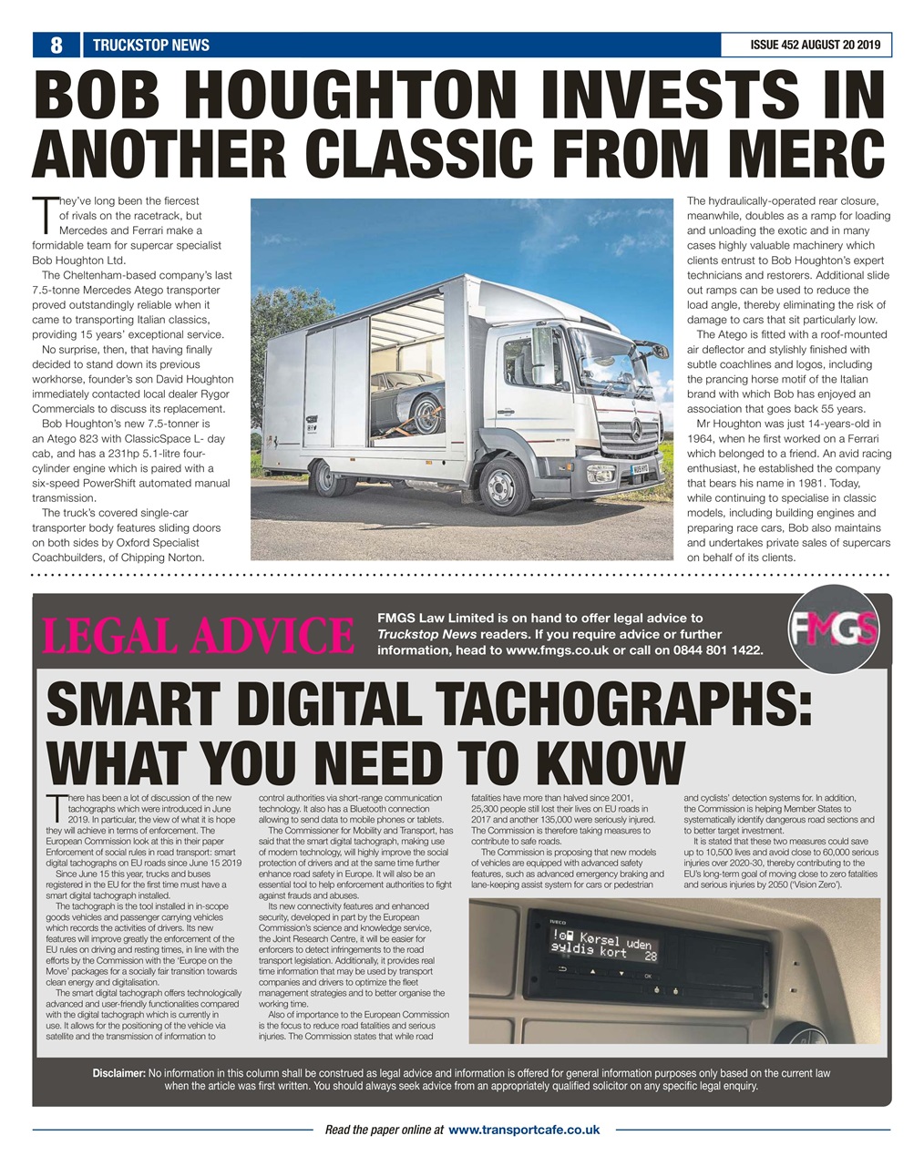 Truckstop News Preview Pages