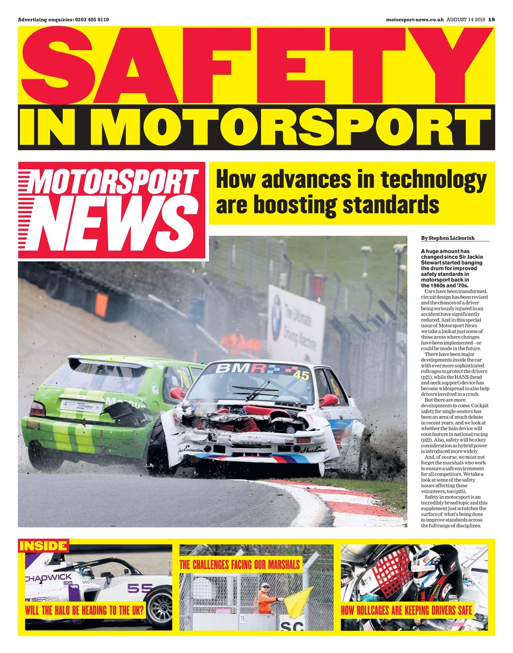 Motorsport News Preview Pages