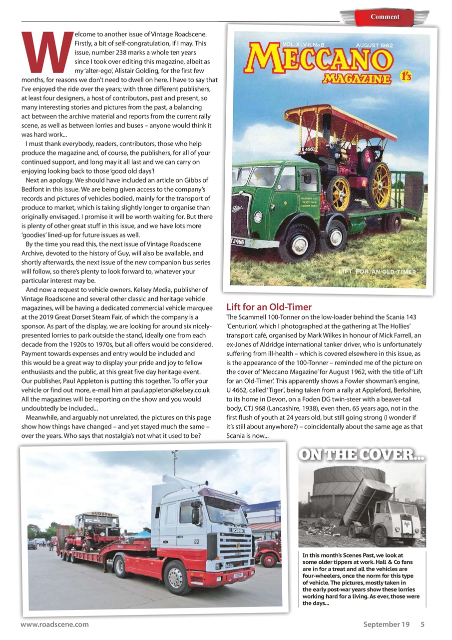 Vintage Roadscene Preview Pages
