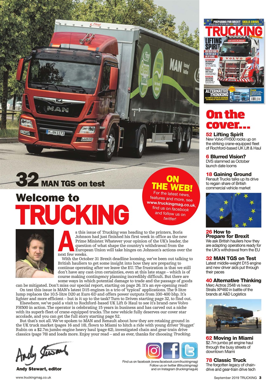 Trucking Magazine Preview Pages