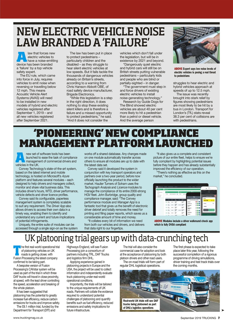 Trucking Magazine Preview Pages