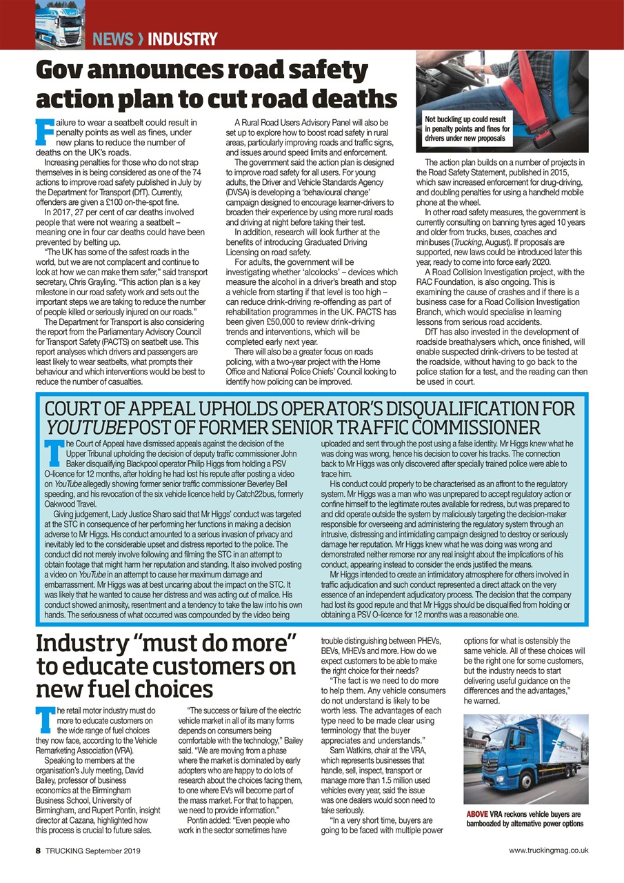 Trucking Magazine Preview Pages