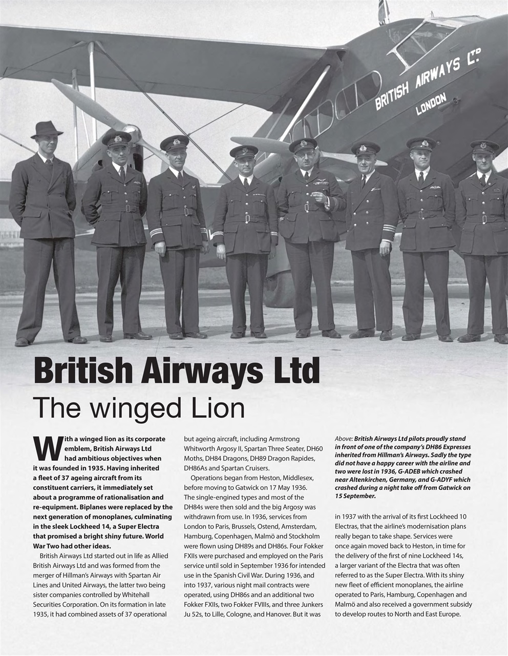 Aviation Archive Magazine Preview Pages