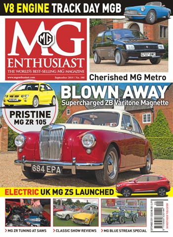 MG Enthusiast issue September 2019