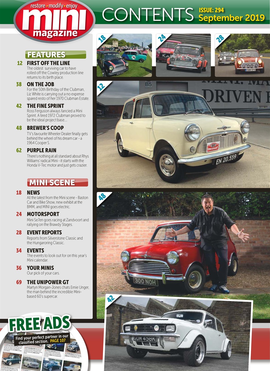 Mini Magazine Preview Pages