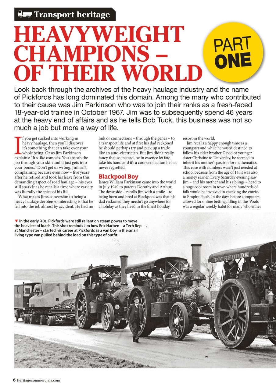 Heritage Commercials Magazine Preview Pages