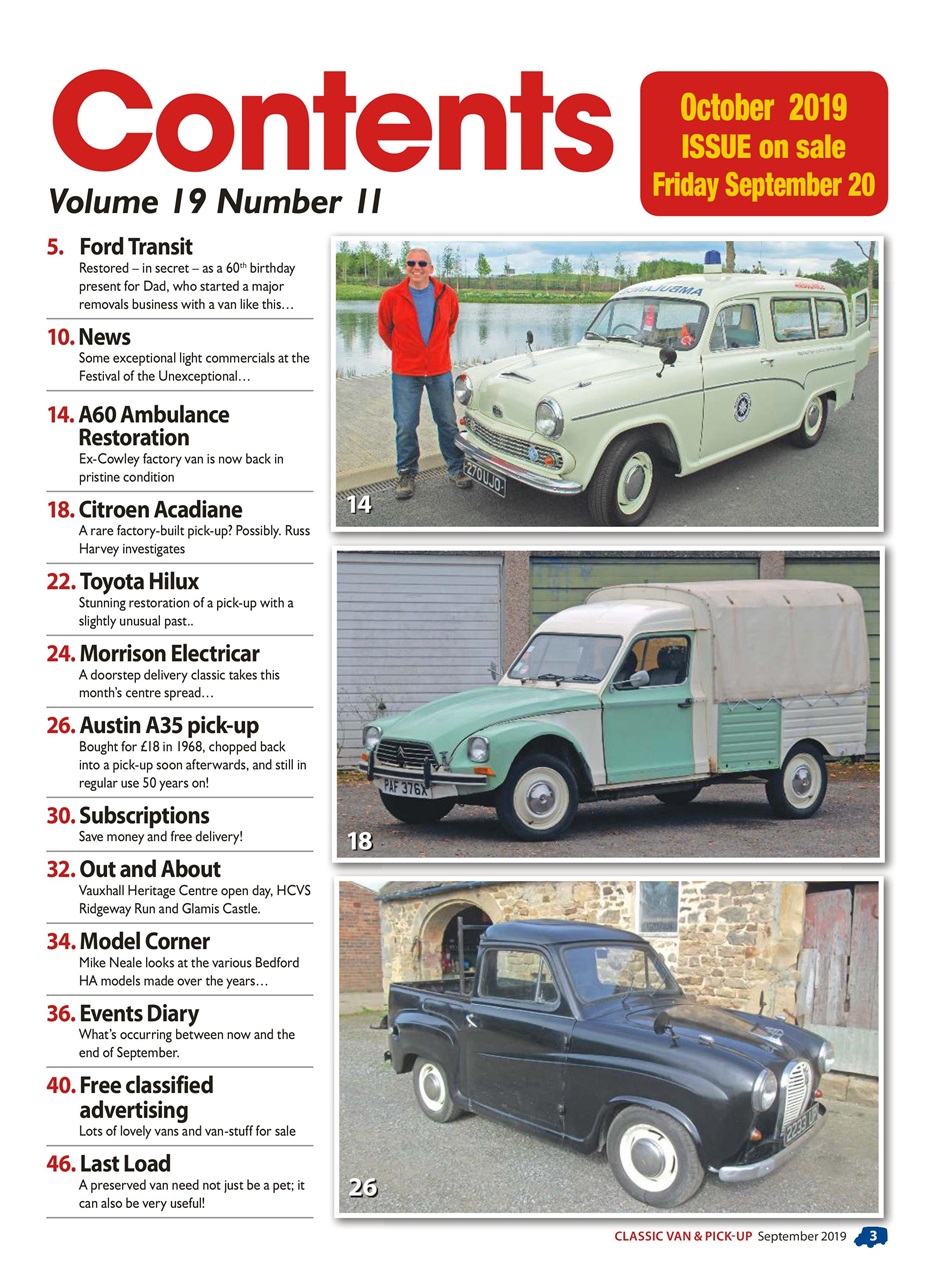 Classic Van & Pick-up Preview Pages