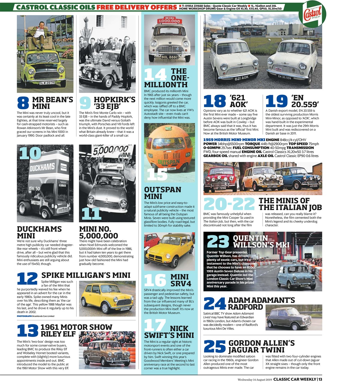 Classic Car Weekly Preview Pages