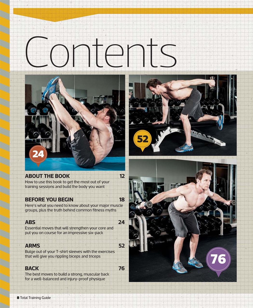 Exercise Tips Magazine Men's Fitness Magazine - Total Training Guide Special Issue