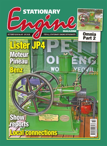 Stationary Engine issue October 2019