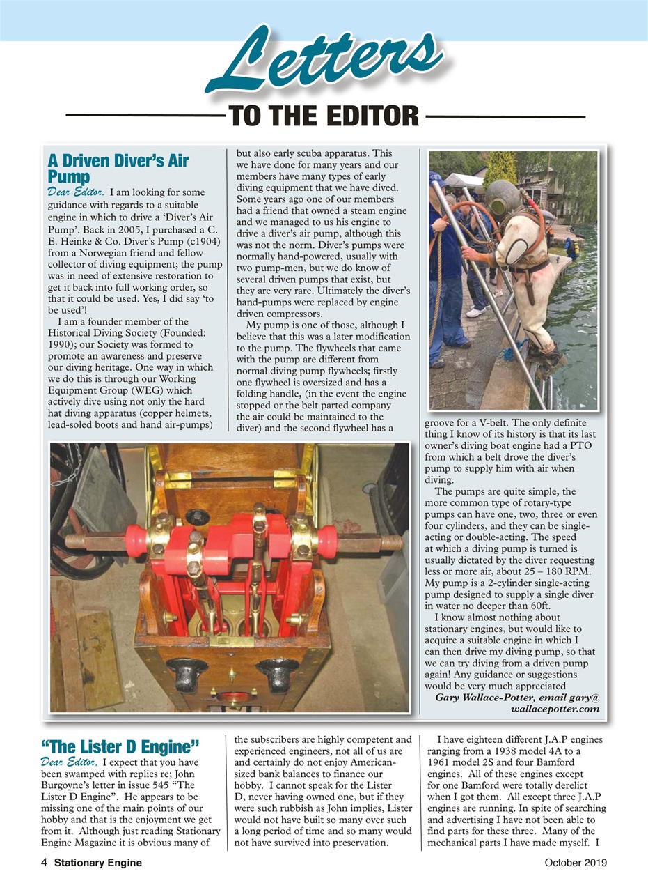 Stationary Engine Preview Pages