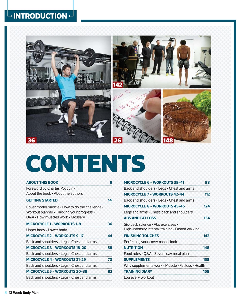 Men's Fitness Magazine 12 Week Body Plan Special Issue