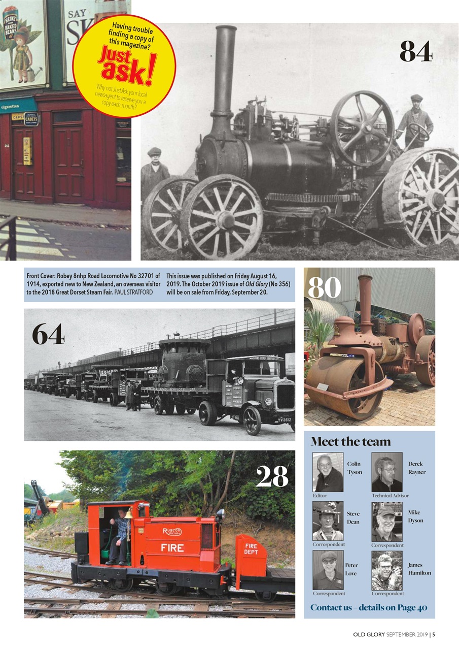 Old Glory Magazine Preview Pages