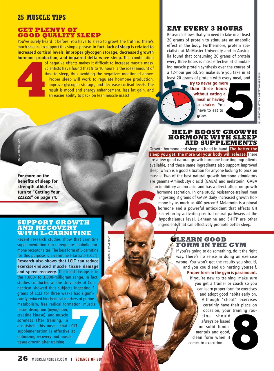 Muscle Insider Magazine Preview Pages