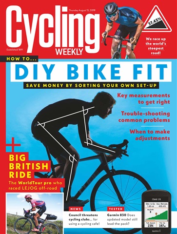 Cycling Weekly issue 15th August 2019